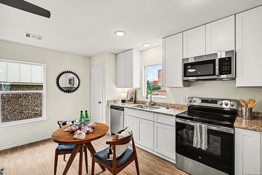 Furnished interior view inside a new home in , San Antonio (Image 4).