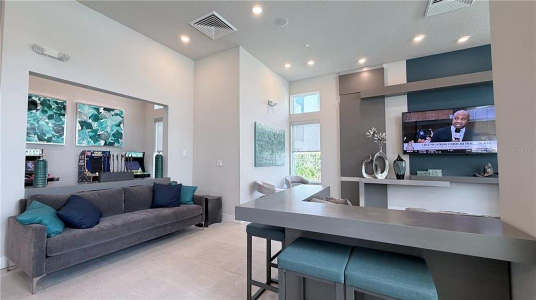 Furnished interior view inside a new home in , Reunion (Image 14).