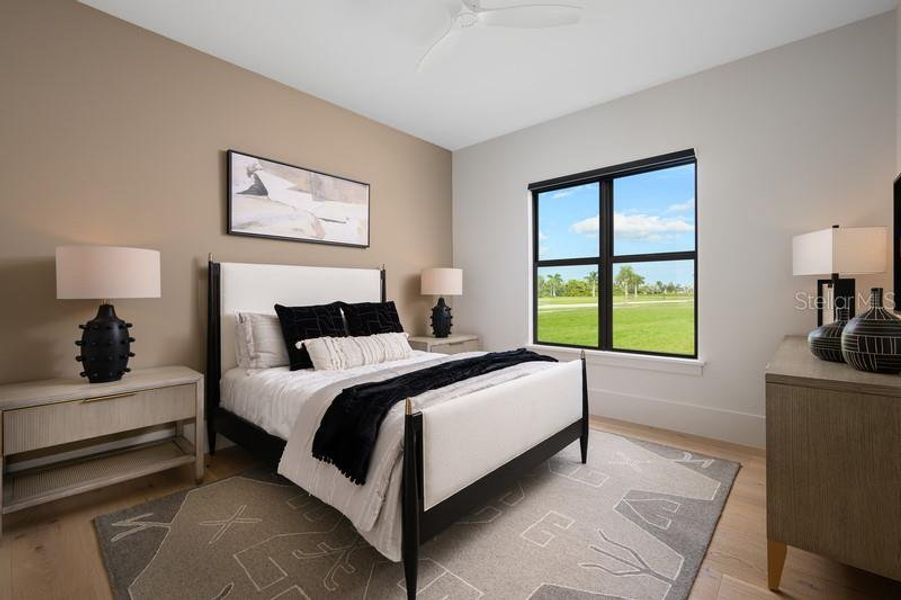 Furnished interior view inside a new home in , Orlando (Image 10).