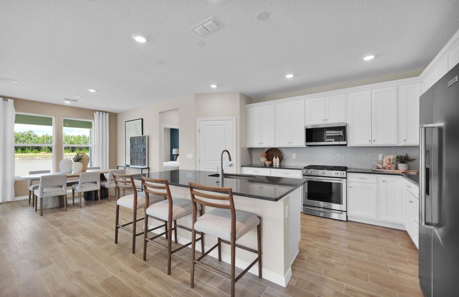 Furnished interior view inside a new home in Fiddler's Cove, Kingsland (Image 14).