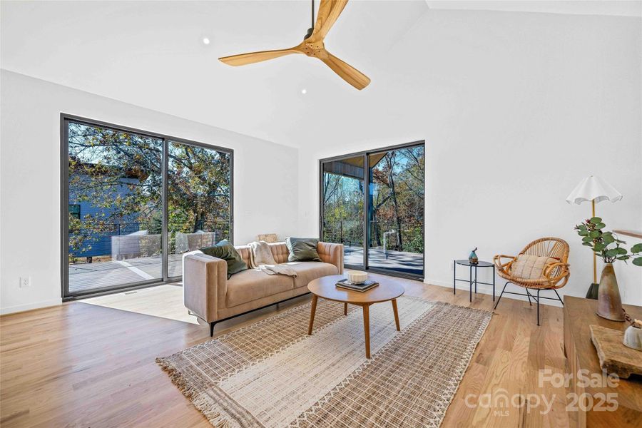 Furnished interior view inside a new home in , Asheville (Image 31).