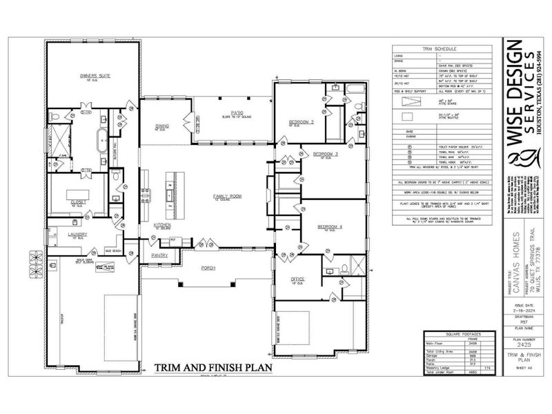 2D floor plan layout of this home in , Willis, TX (Image 4).