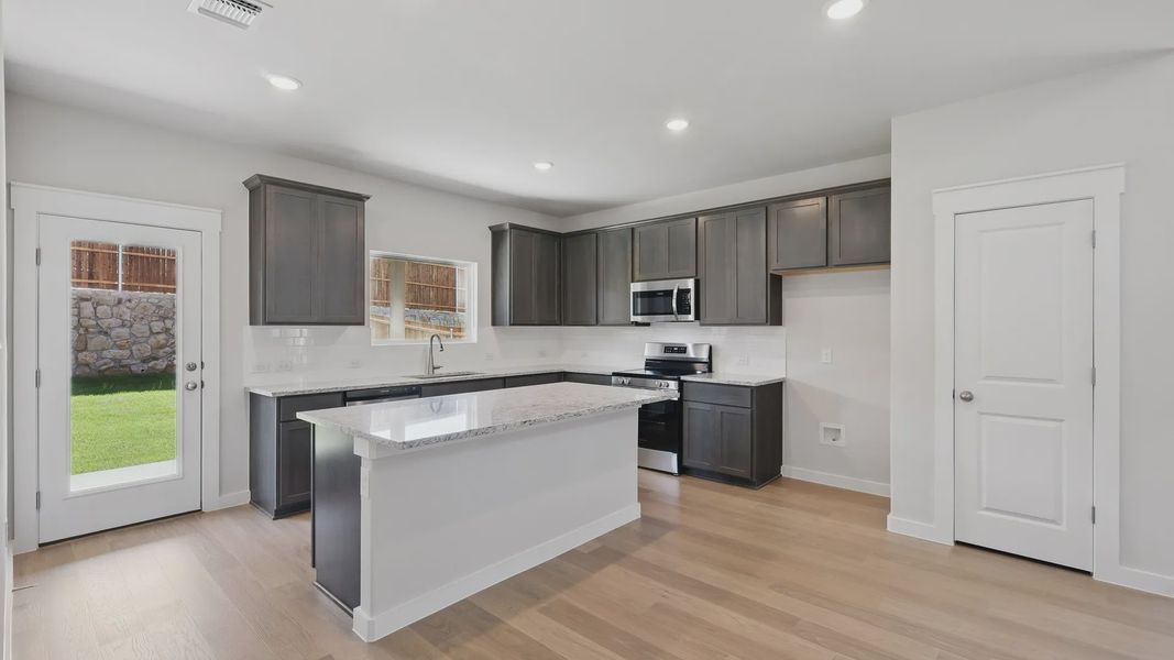 Furnished interior view inside a new home in Churchill, Anna (Image 4). Furnished interior view inside a new home in Churchill, Anna (Image 4).