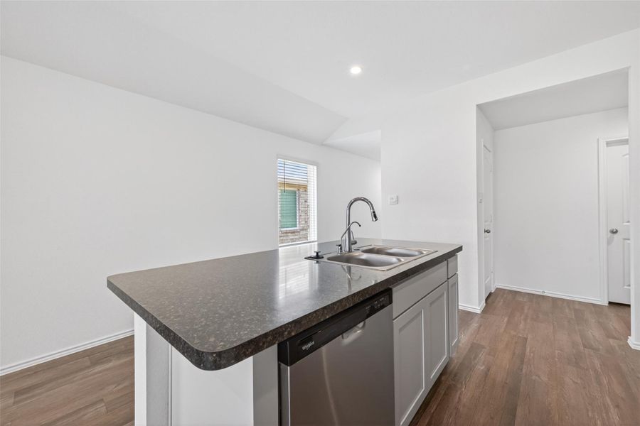 Furnished interior view inside a new home in Breckenridge Forest, Spring (Image 12).