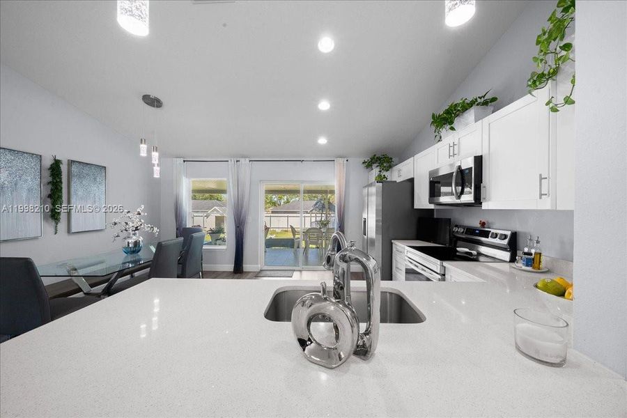 Furnished interior view inside a new home in , Ocala (Image 17).