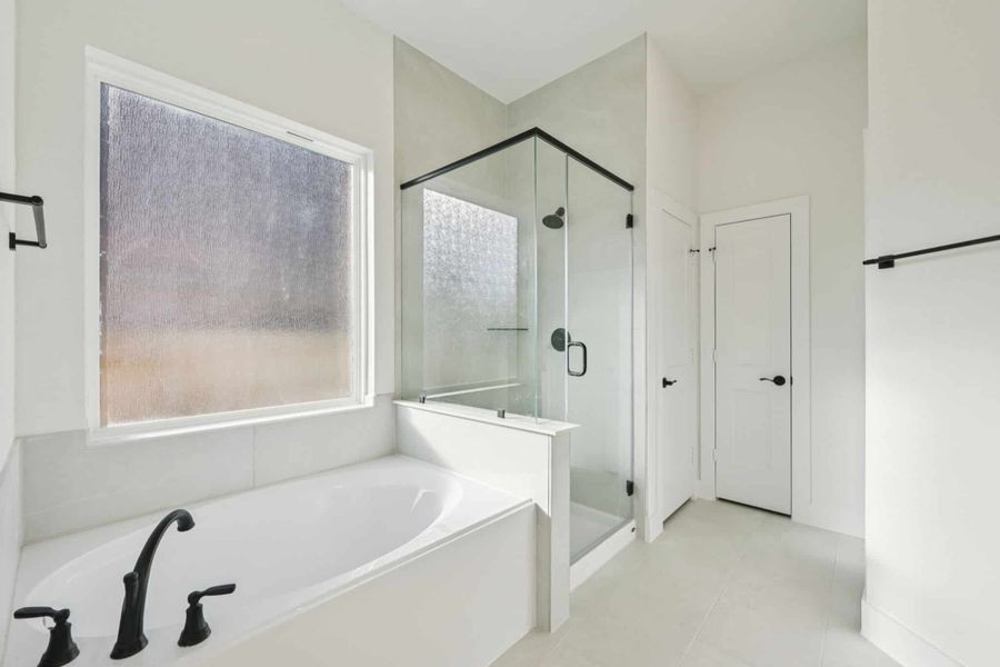 Furnished interior view inside a new home in The Woodlands Hills, Willis (Image 17).