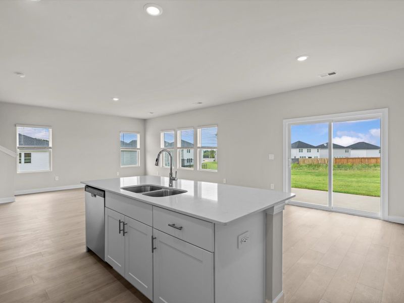Furnished interior view inside a new home in Wexford Park, Fountain Inn (Image 3).
