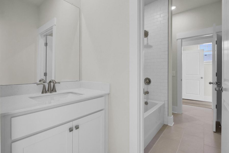 Furnished interior view inside a new home in Indigo Grove Single Family Homes, Johns Island (Image 13).