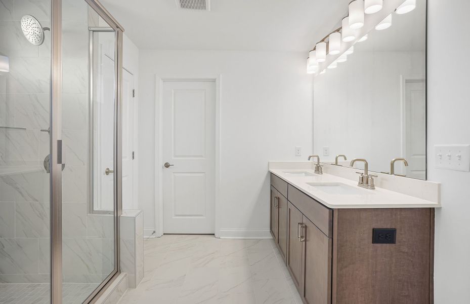 Furnished interior view inside a new home in Forest Creek, Waxhaw (Image 11).