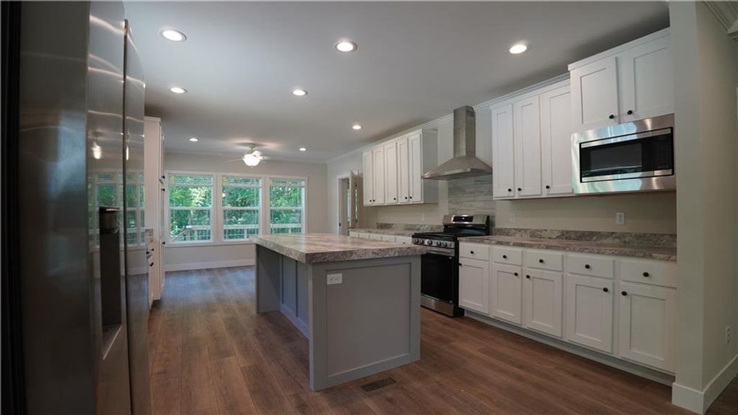 Furnished interior view inside a new home in , Ball Ground (Image 11).