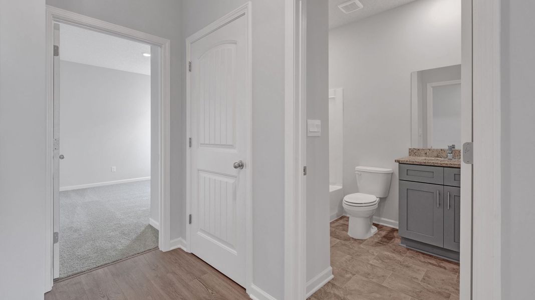Spacious, unfurnished interior of a new home in Hedge Rose, Somerville (Image 30).