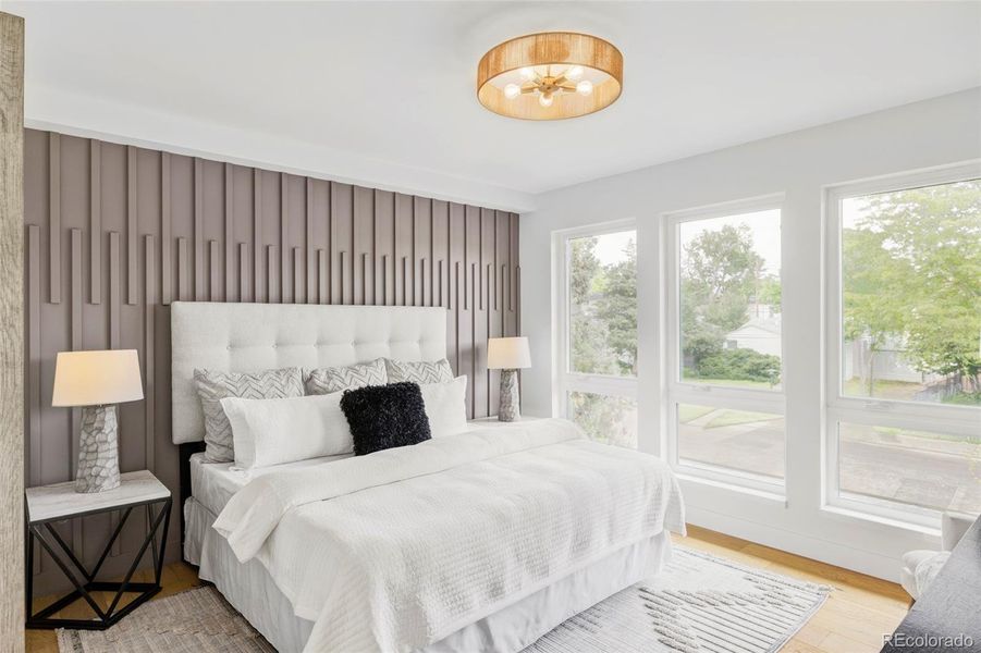 Furnished interior view inside a new home in , Denver (Image 33).