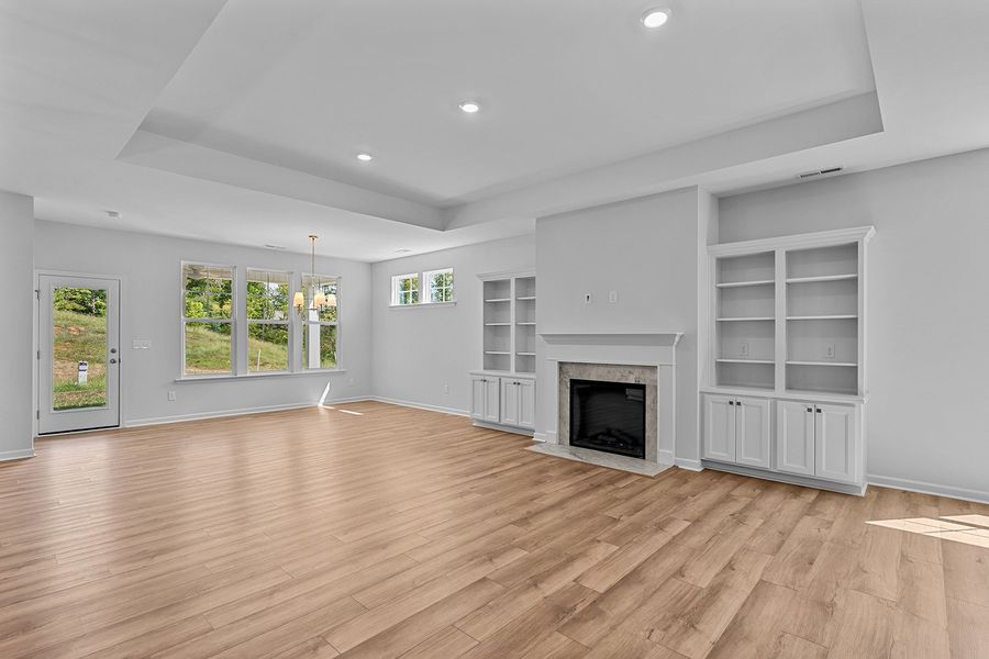 Spacious, unfurnished interior of a new home in Brooke Hill, Lewisville (Image 20). Spacious, unfurnished interior of a new home in Brooke Hill, Lewisville (Image 20).