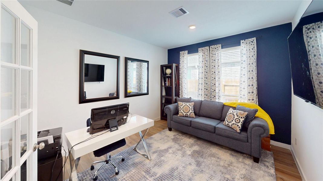 Study with French Door, Could be an optional 4th bedroom Study with French Door, Could be an optional 4th bedroom