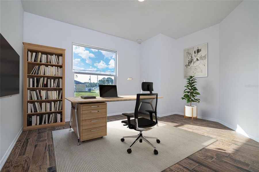 Furnished interior view inside a new home in , Palm Bay (Image 8).