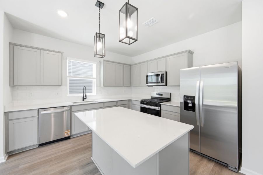 Furnished interior view inside a new home in Grand Arbor, Blythewood (Image 9). Furnished interior view inside a new home in Grand Arbor, Blythewood (Image 9).