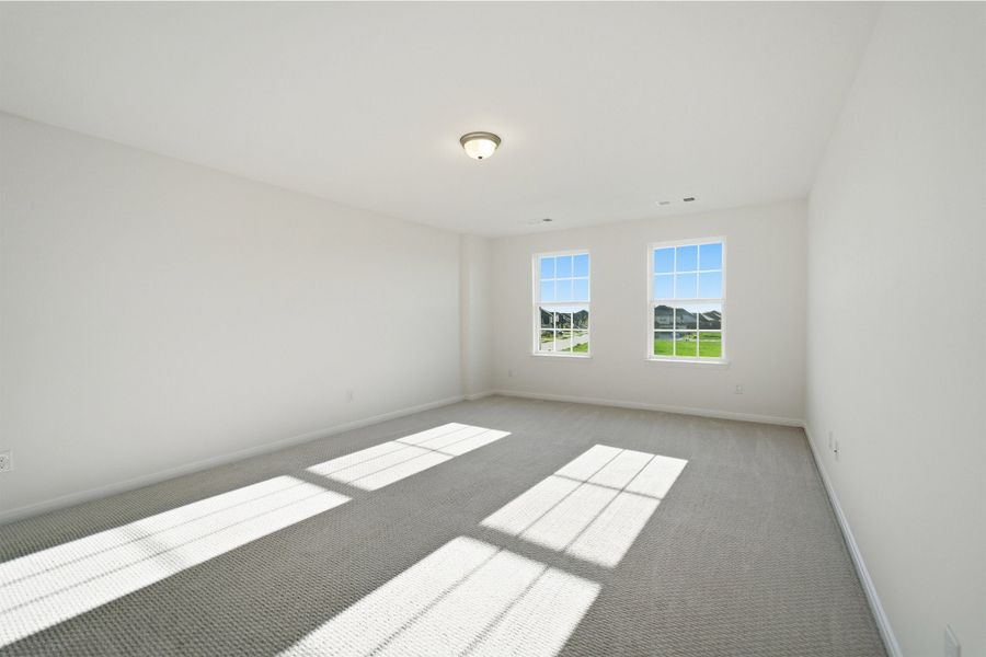 Spacious, unfurnished interior of a new home in Sagebrook, Argyle (Image 91). Spacious, unfurnished interior of a new home in Sagebrook, Argyle (Image 91).