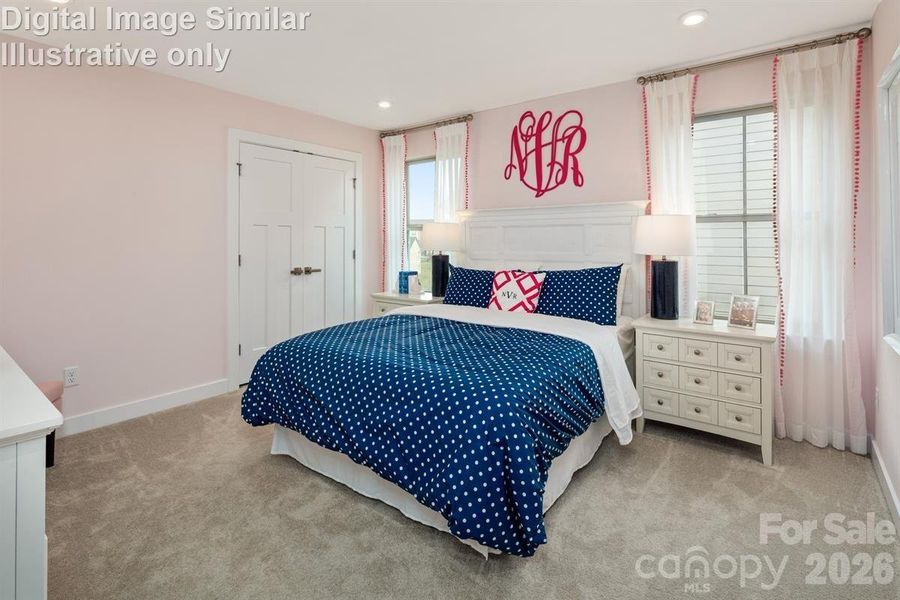 Furnished interior view inside a new home in Kelton, Charlotte (Image 6).