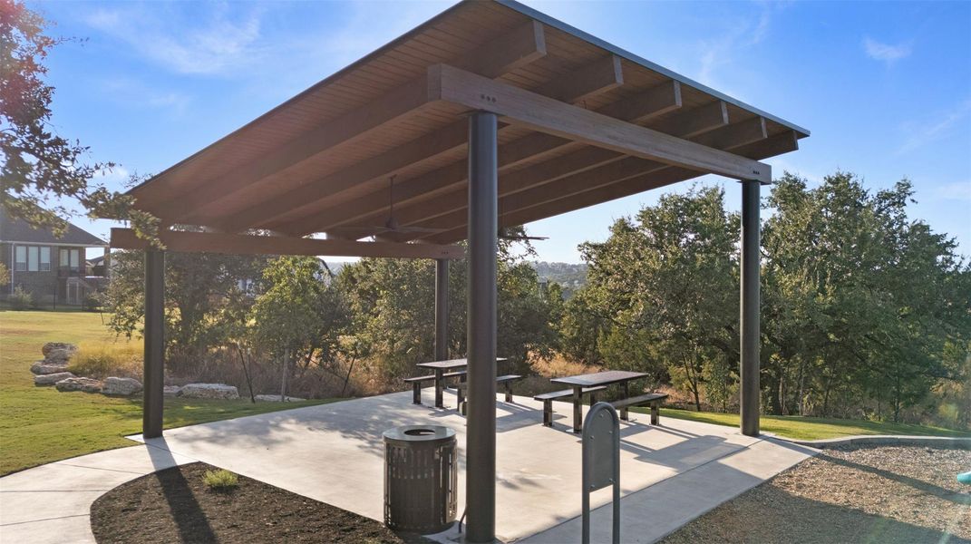 View of property's community featuring a patio