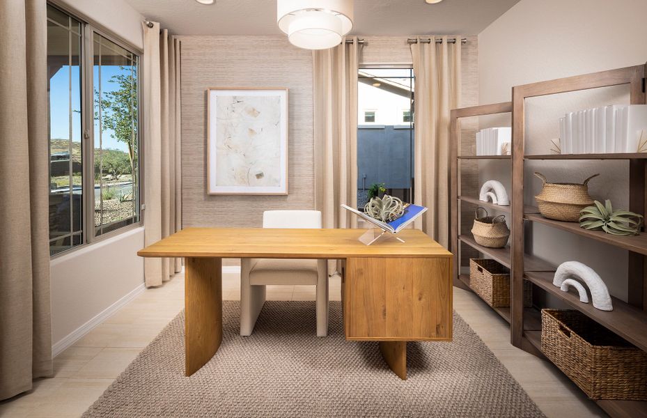 Furnished interior view inside a new home in Foothills at Northpointe, Peoria (Image 8).