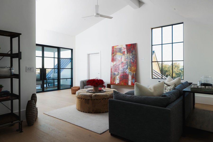 Furnished interior view inside a new home in , Austin (Image 28).