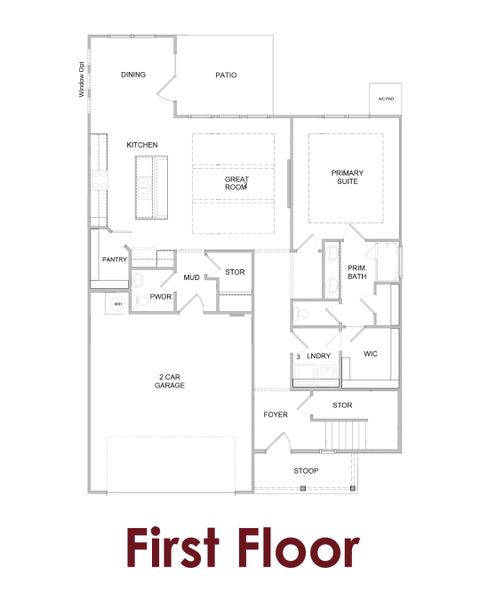 2D floor plan layout for the Brooke UHP by Chafin Communities in Ponderosa Farms Manor, Gainesville, GA (Image 4). 2D floor plan layout for the Brooke UHP by Chafin Communities in Ponderosa Farms Manor, Gainesville, GA (Image 4).