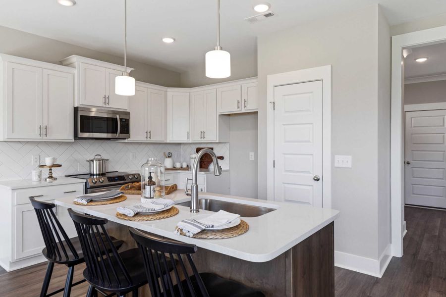 Furnished interior view inside a new home in Westfield Garden Homes, Gallatin (Image 8).