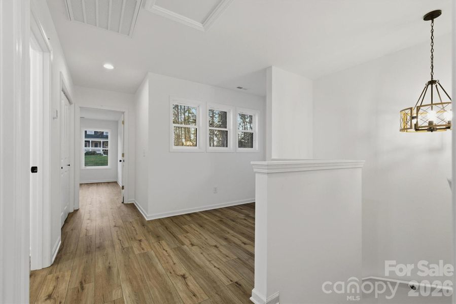 Spacious, unfurnished interior of a new home in , Hickory (Image 13).