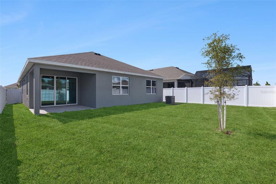 Exterior details and patio area of a home in Prairie Oaks, St. Cloud (Image 18).