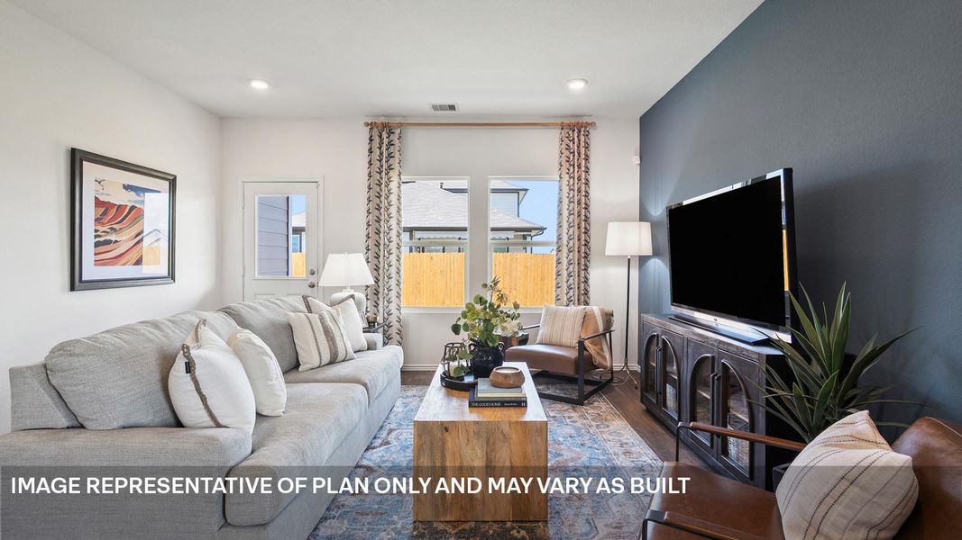 Furnished interior view inside a new home in Talavera, Kyle (Image 17).