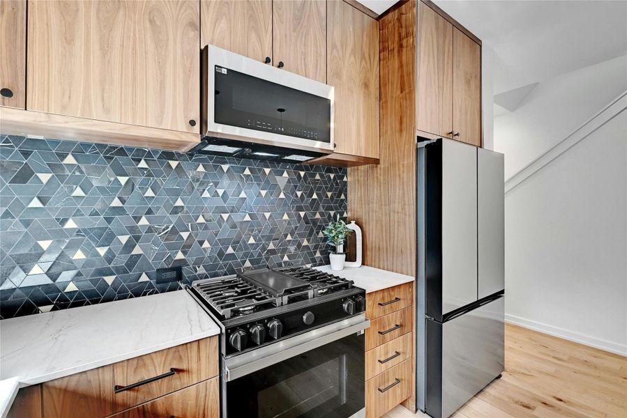 Designer Tile Backsplash