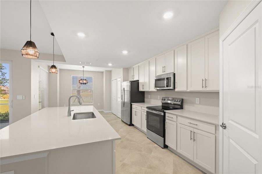 Furnished interior view inside a new home in Calusa Country Club, Lakewood Ranch (Image 9).