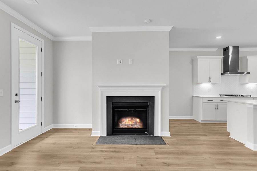 Spacious, unfurnished interior of a new home in Pineland Preserve, Summerville (Image 27).