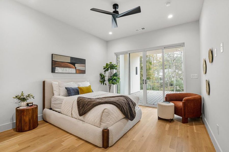 Furnished interior view inside a new home in , Decatur (Image 50).