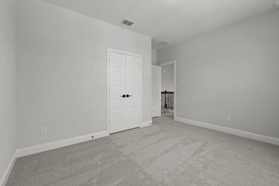 Representative unfurnished interior of a home built from the Bradley by Landon Homes in East Village - Classic Series, Frisco (Image 25). Representative unfurnished interior of a home built from the Bradley by Landon Homes in East Village - Classic Series, Frisco (Image 25).