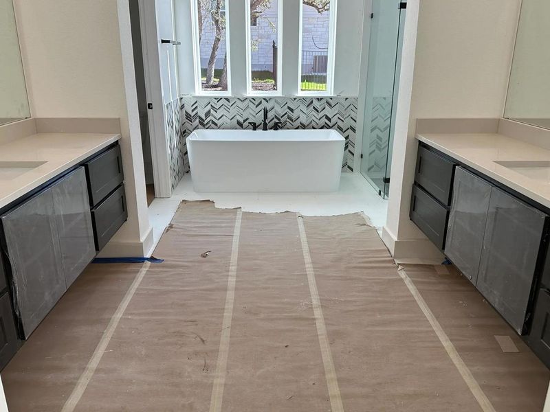 In-progress construction of a new home in Clearwater Ranch, Liberty Hill, TX (Image 7). In-progress construction of a new home in Clearwater Ranch, Liberty Hill, TX (Image 7).