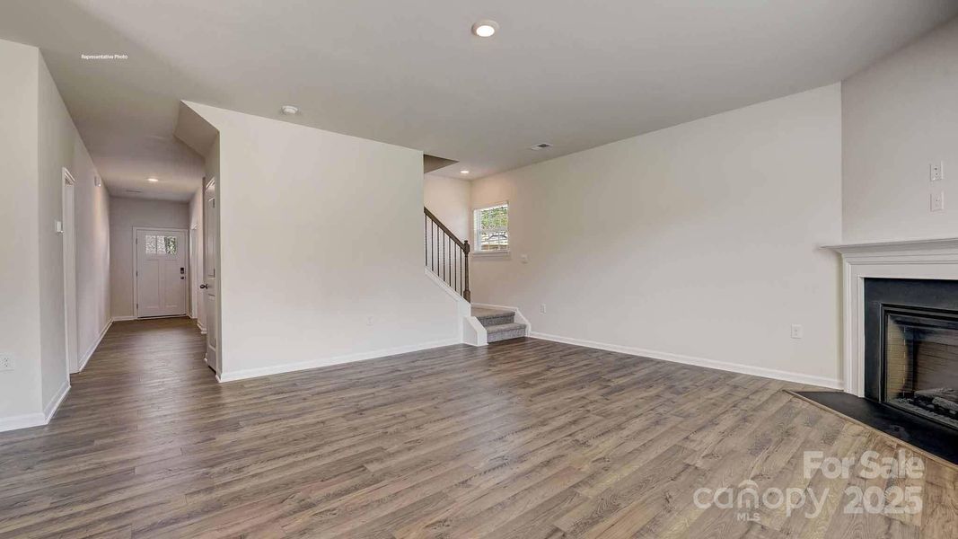 Spacious, unfurnished interior of a new home in Secrest Commons, Monroe (Image 10).