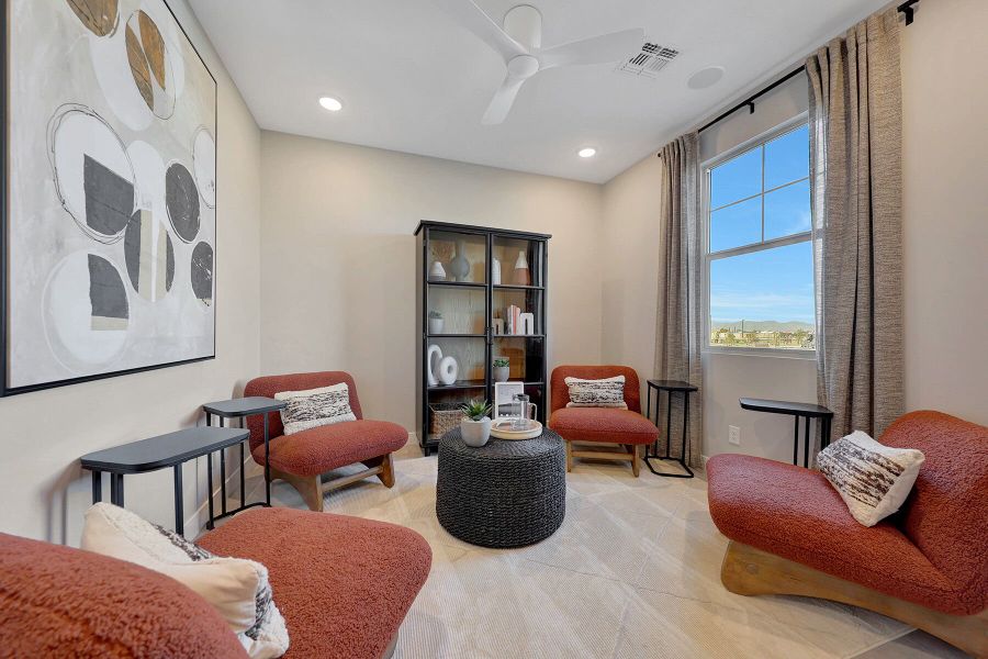 Representative furnished interior of a home built from the Slate by Mattamy Homes in Miravida, Surprise (Image 16).