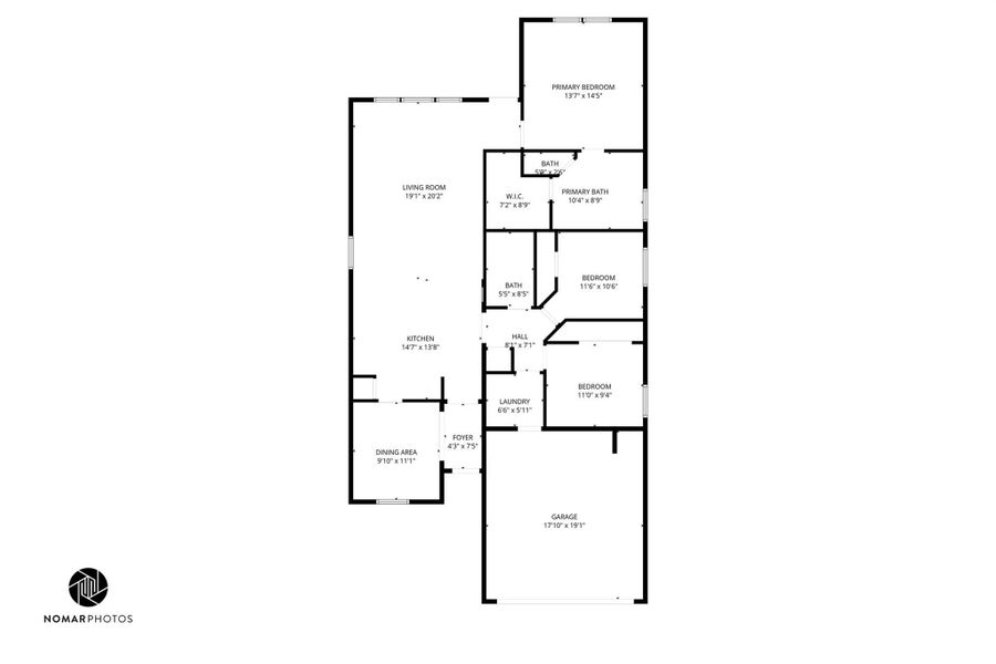 2D floor plan layout of this home in , Texas City, TX (Image 5).