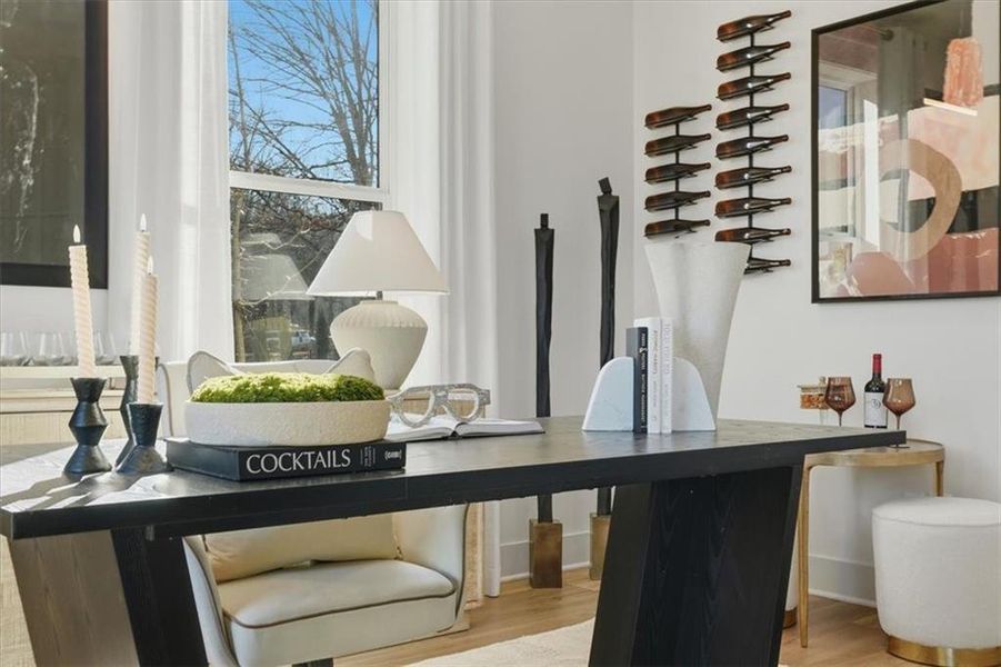 Furnished interior view inside a new home in Barrett Pointe, Kennesaw (Image 33).