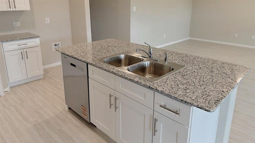 Close-up of interior finishes inside a home in Highlands at Chapel Creek, Fort Worth (Image 10).