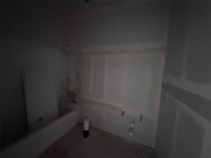 In-progress construction of a new home in The Colony 50s, Bastrop, TX (Image 6).