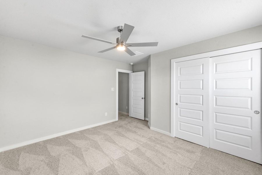 Spacious, unfurnished interior of a new home in Briarwood Crossing, Rosenberg (Image 16). Spacious, unfurnished interior of a new home in Briarwood Crossing, Rosenberg (Image 16).