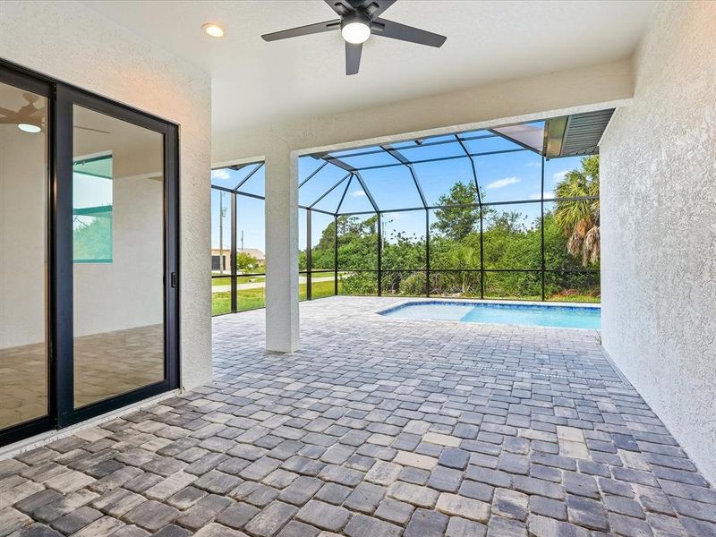 Exterior details and patio area of a home in , Rotonda West (Image 28).