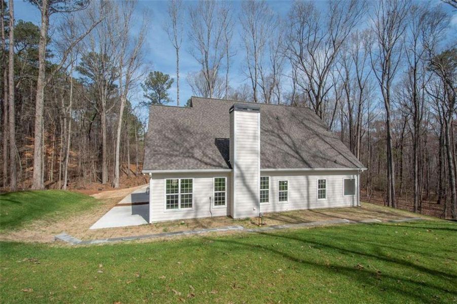 Front exterior of a new home in , Jonesboro, GA, highlighting curb appeal (Image 23).