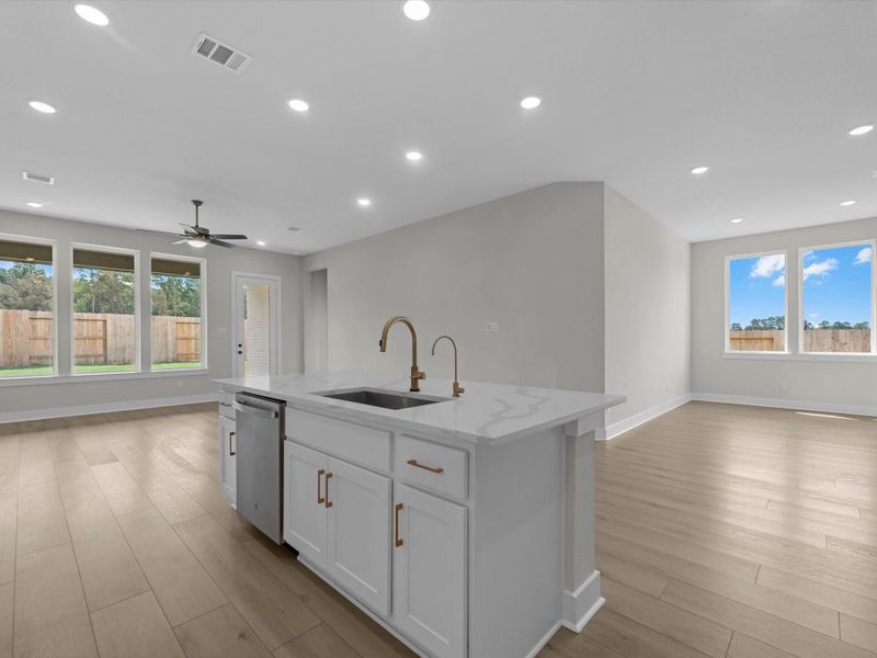 Furnished interior view inside a new home in Clopton Farms, Montgomery (Image 5).