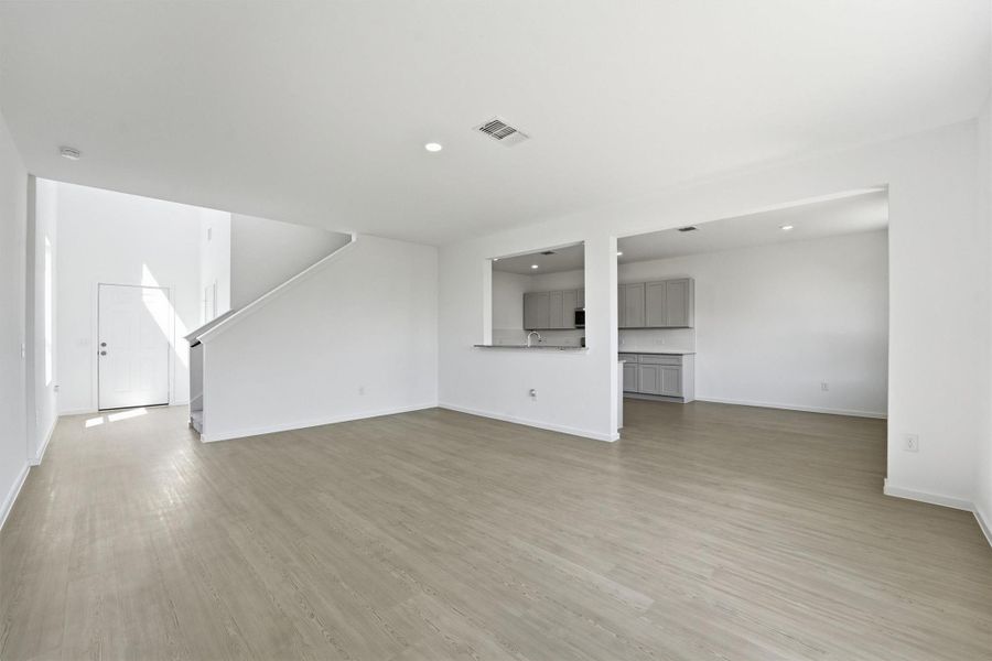 Spacious, unfurnished interior of a new home in Windcress, Cove (Image 10). Spacious, unfurnished interior of a new home in Windcress, Cove (Image 10).