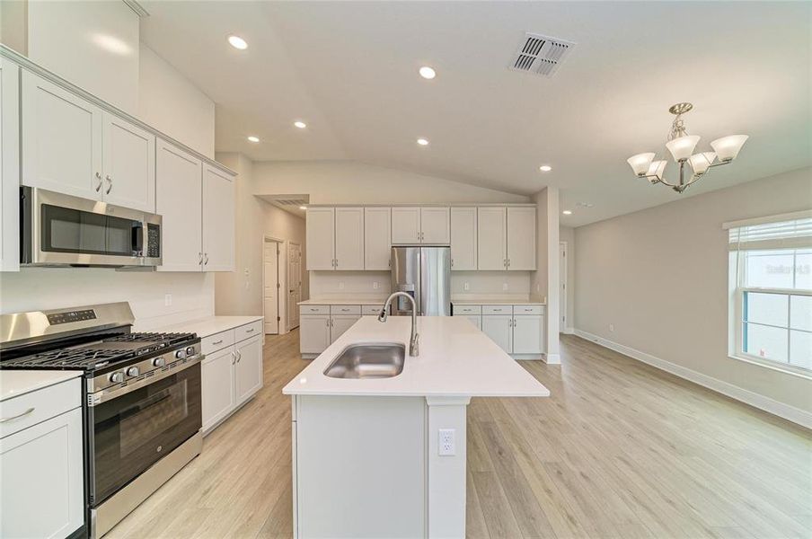 Furnished interior view inside a new home in Crosswind Point, Parrish (Image 5).
