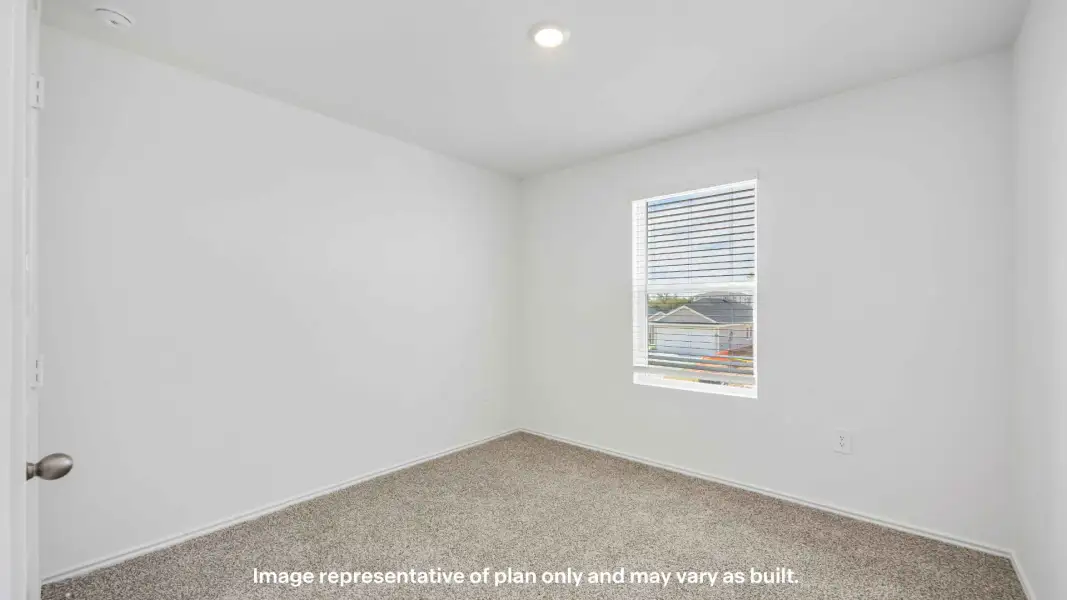 Representative unfurnished interior of a home built from the The Fallow by D.R. Horton in Pari Estates, Lubbock (Image 26). Representative unfurnished interior of a home built from the The Fallow by D.R. Horton in Pari Estates, Lubbock (Image 26).