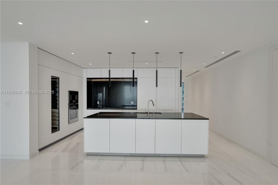 Furnished interior view inside a new home in , Miami (Image 10).